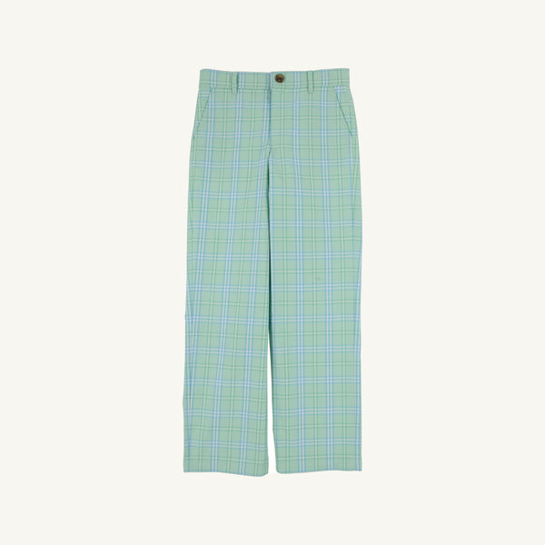 Prep School Pant - Pelham Bay Plaid (Green)