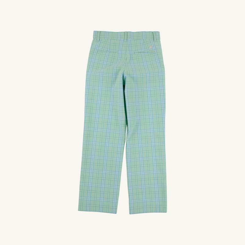 Prep School Pant - Pelham Bay Plaid (Green)