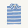Prim & Proper Polo & Onesie - Barbados Blue Stripe with Belhaven Blue Stork