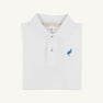 Prim & Proper Polo & Onesie - Worth Avenue White with Wood Boat Blue