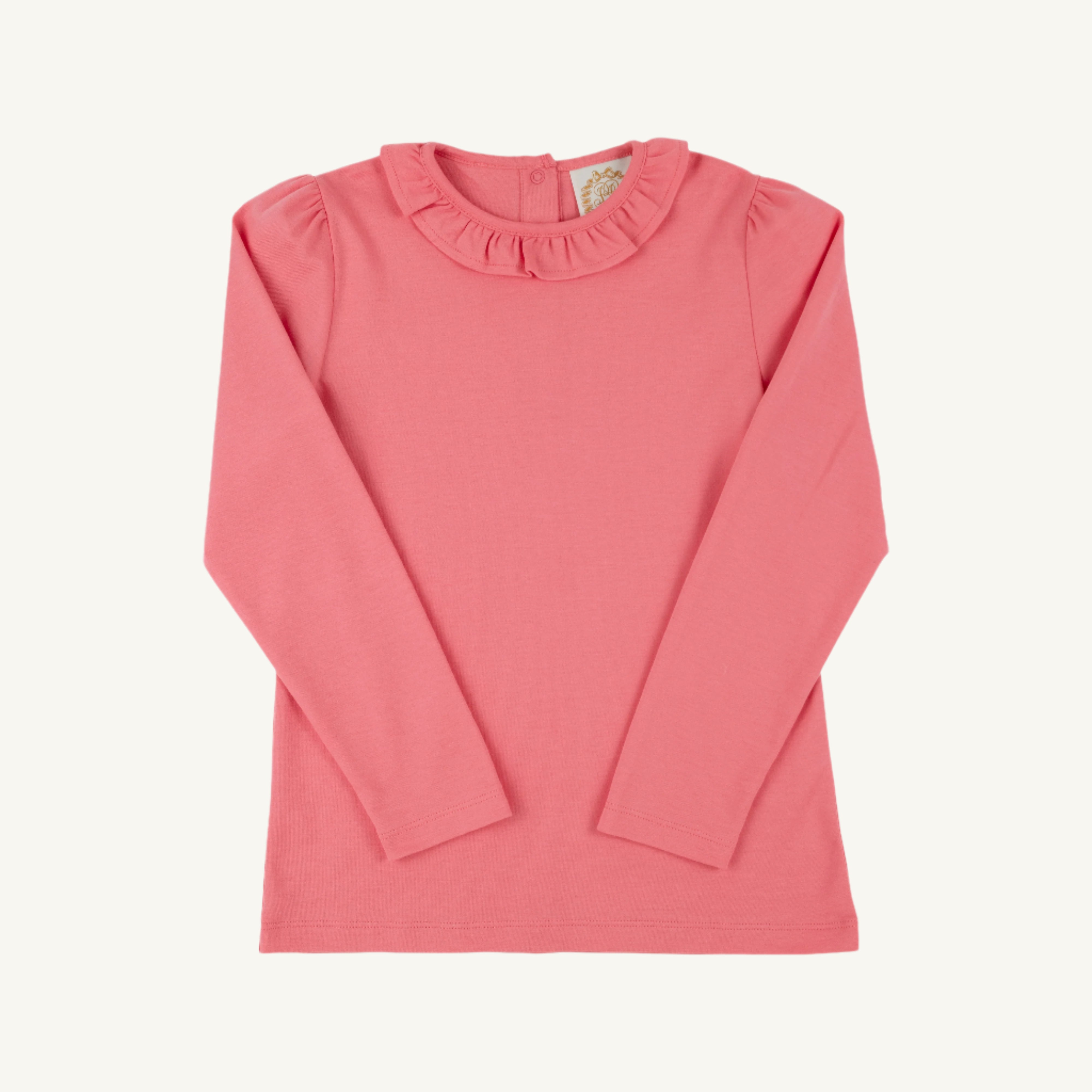 Reece Ruffle Top - Parrot Cay Coral
