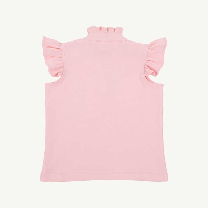 Rosie Ruffle Top - Sandpearl Pink