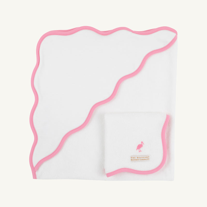 Rub A Dub Gift Set - Worth Avenue White with Hamptons Hot Pink