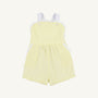 Ruthie Romper - York Yellow & Worth Avenue White Dallas Dot