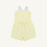 Ruthie Romper - York Yellow & Worth Avenue White Dallas Dot