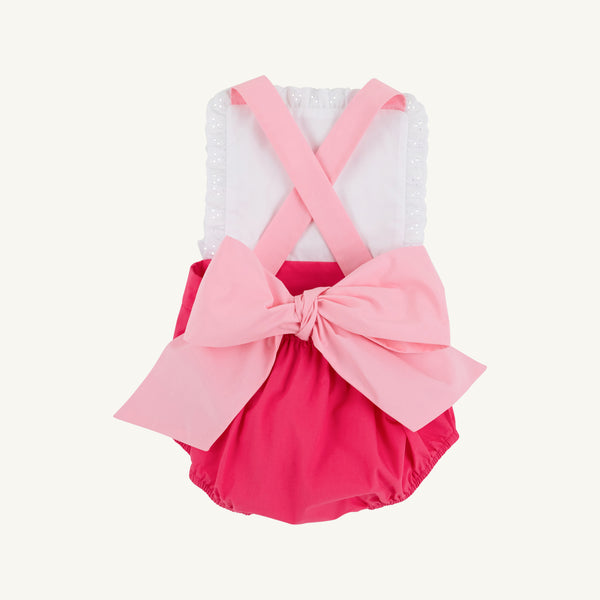 Sally Sunsuit - Palm Spring Punch with Sandpearl Pink
