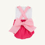 Sally Sunsuit - Palm Spring Punch with Sandpearl Pink