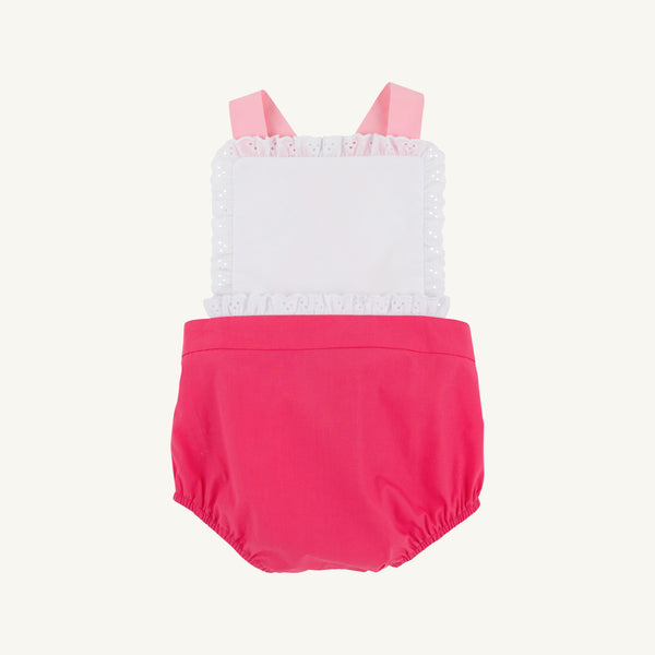 Sally Sunsuit - Palm Spring Punch with Sandpearl Pink