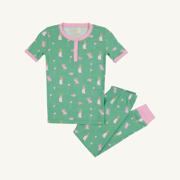 Sara Jane's Short Sleeve Set - Clubhouse Couture (Pier Party Pink) with Pier Party Pink