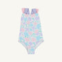 Seabrook Bathing Suit - Glastonbury Blooms with Palm Beach Pink & Lauderdale Lavender