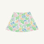 Searcy Skort - Gaston Street Garden with Worth Avenue White