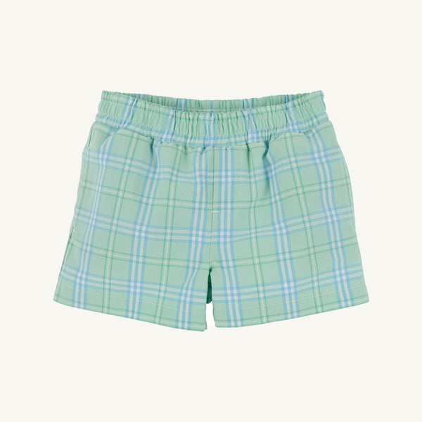 Sheffield Shorts - Pelham Bay Plaid (Green)