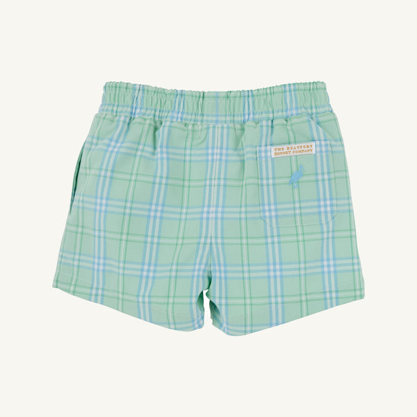 Sheffield Shorts - Pelham Bay Plaid (Green)