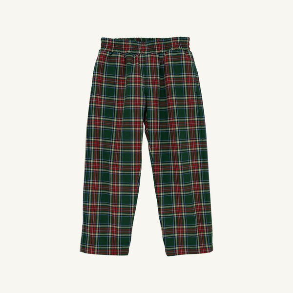 Sheffield Pants - Pinehill Plaid with Chelsea Chocolate Stork