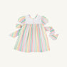 Short Sleeve Brigantine Dress - Southampton Stripe with Worth Avenue Stripe