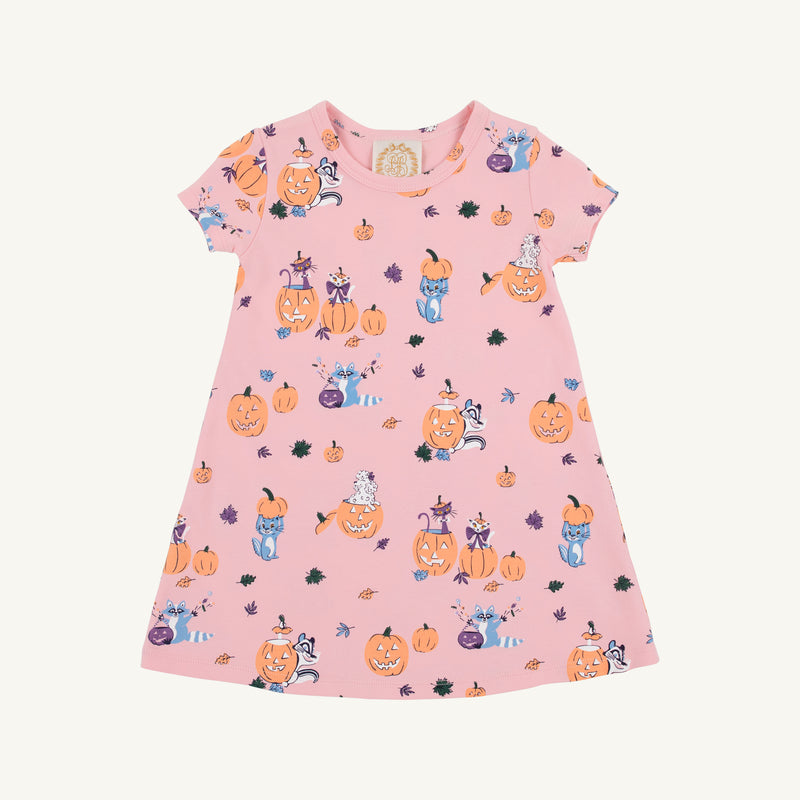 Polly Play Dress - Candy & Critters (Sandpearl Pink)