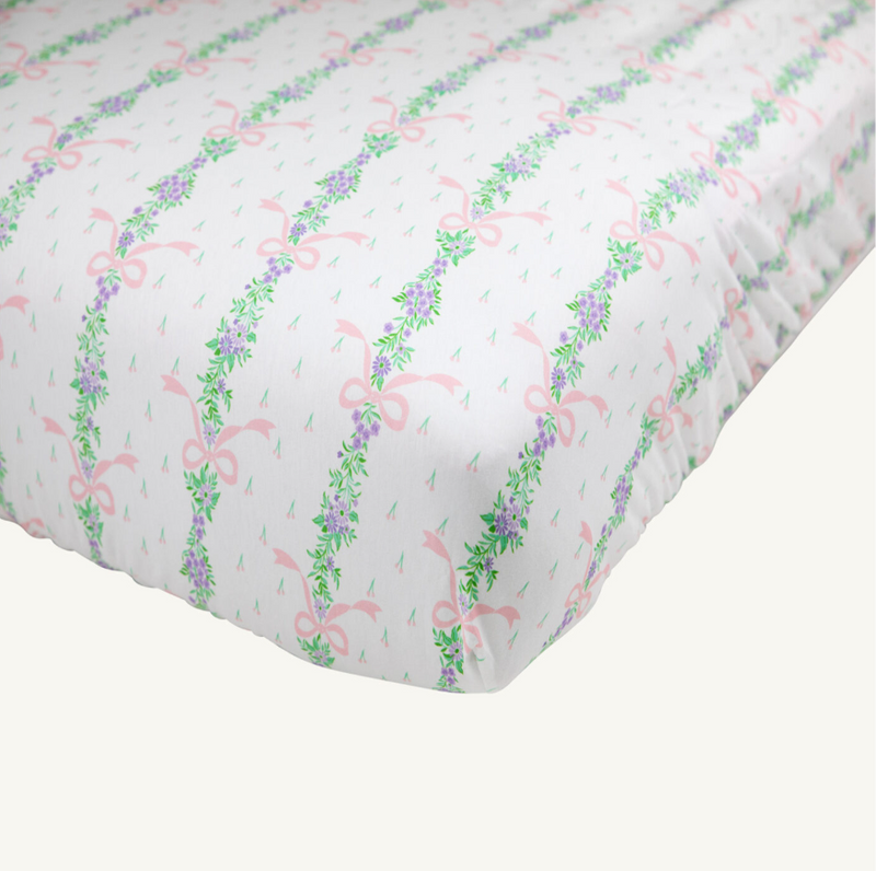 Sleep Tight Crib Sheet - Fincastle Floral