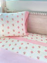 Sleep Tight Sheet Set - Nonesuch Stems with Sandpearl Pink