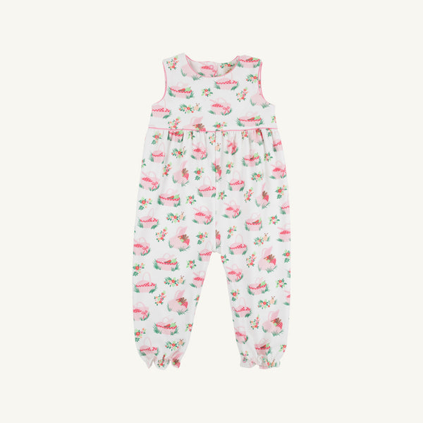 Sleeveless Rebecca Romper - Pink Picnic Pack
