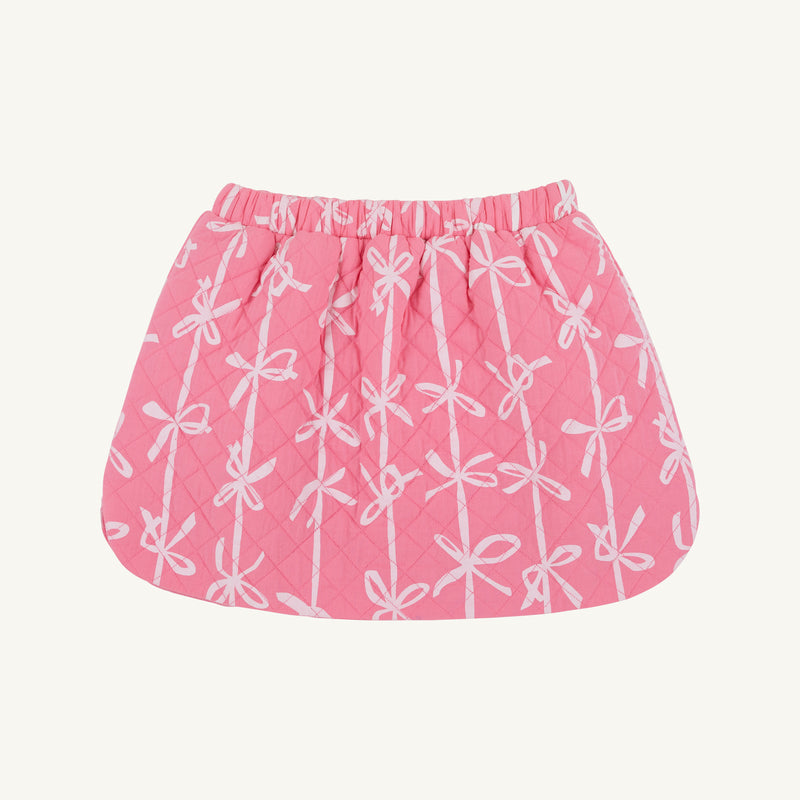 Susanne Skirt (Quilted) - Braselton Bows (Romany Rose)