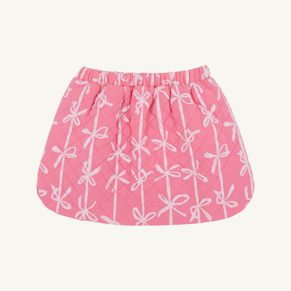 Susanne Skirt (Quilted) - Braselton Bows (Romany Rose)