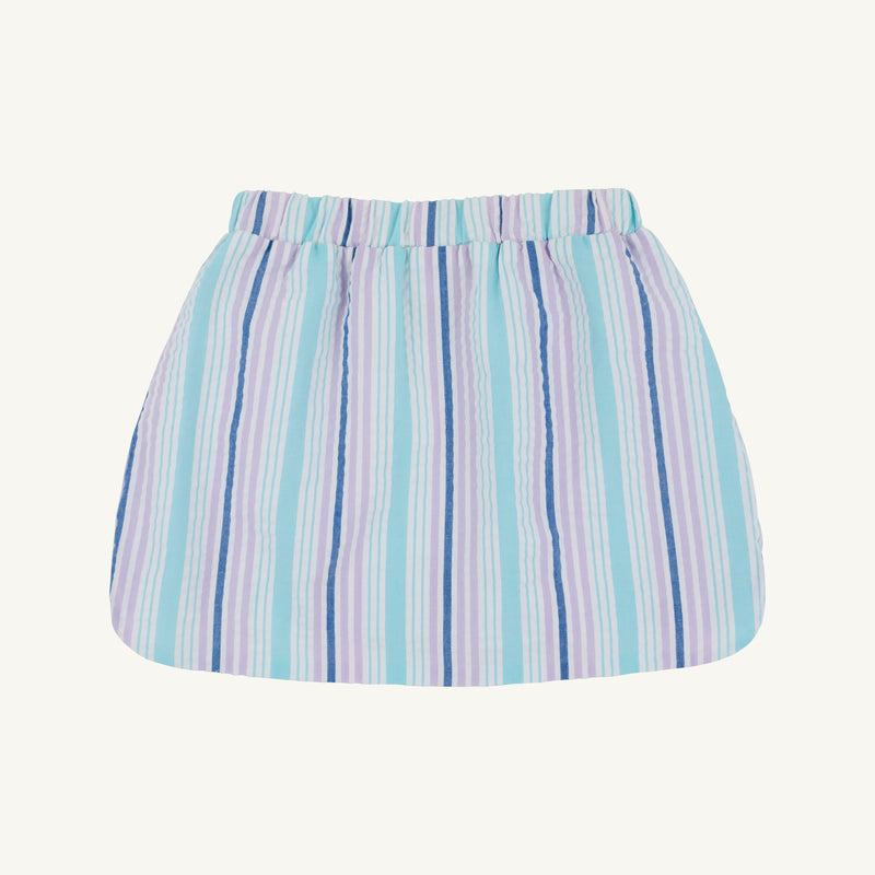 Susanne Skirt - Sycamore Seersucker Stripe