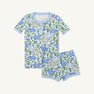 Sutton's Short Sleeve Short Set - Bal Harbour Hippo (Beale Street Blue)