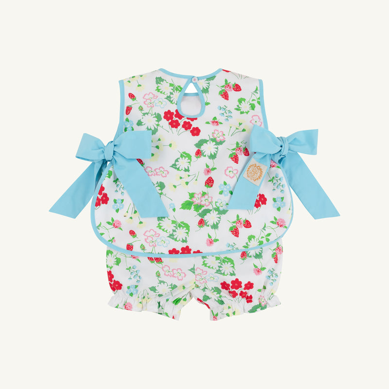 Talbott Tie Side - Berry Sweet with Belhaven Blue