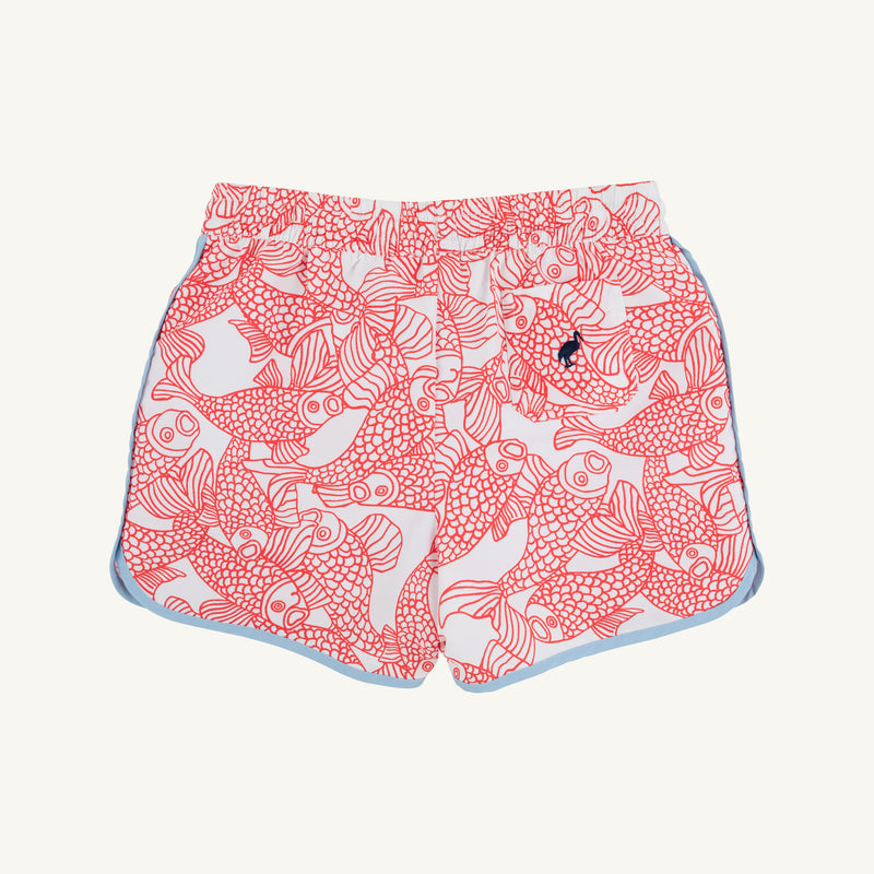 Tanner Trunks - Big Fish (Red) with Beale Street Blue