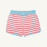 Tanner Trunks - Richmond Red Stripe with Belhaven Blue