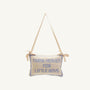 Thank Heaven Embroidered Pillow Hanging Decor (Boy) - Two's Company