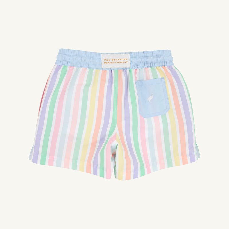 Tortola Trunks - Southampton Stripe with Worth Avenue White