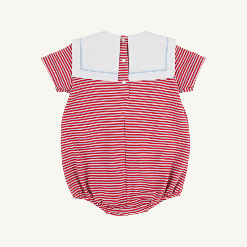Towne's Top Sail Bubble - Richmond Red, Beale Street Blue and Worth Avenue White Stripe