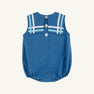 Sleeveless Townes Top Sail Bubble - Wood Boat Blue with Belhaven Blue & Worth Avenue White