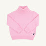 Townsend Turtleneck Sweater - Pier Party Pink with Nantucket Navy Stork