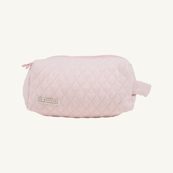 Trip Toiletry Kit (Quilted) - Sandpearl Pink
