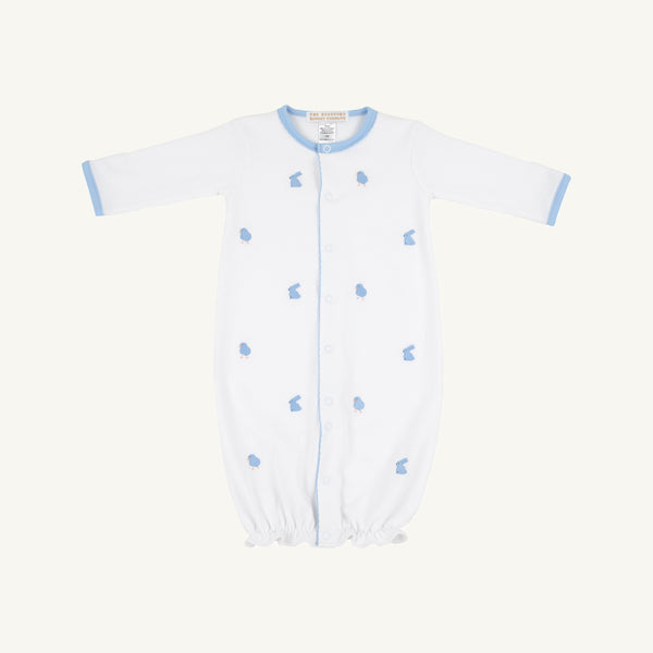 Twinkle Twinkle 2-In-1 - Worth Avenue White with Beale Street Blue Bunnies & Chicks