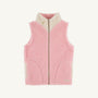 Van Camp Vest (Sherpa) - Sandpearl Pink with Palmetto Pearl & Gold Stork