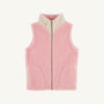 Van Camp Vest (Sherpa) - Sandpearl Pink with Palmetto Pearl & Gold Stork