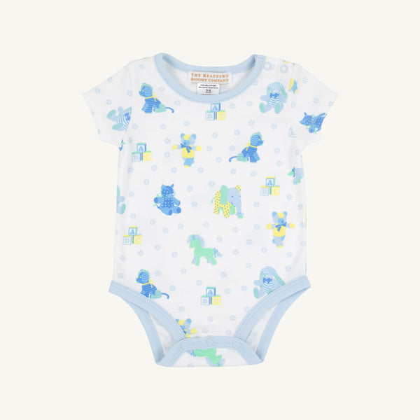 Walt Onesie - Cuddle Up Cutie (Buckhead Blue) with Buckhead Blue