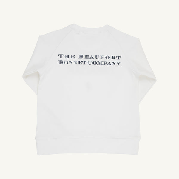 Sir Proper City Hopper Sweatshirt - Worth Avenue White Kiawah