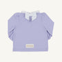 Winnie's Wave Spotter Swim Shirt - Lauderdale Lavender with Worth Avenue White (UPF 35+)