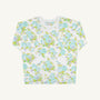 Women's Cassidy Comfy Crewneck - Princess Grace Rose (Blue) with Worth Avenue White
