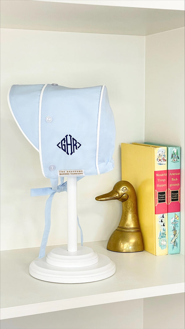 Monogram: Navy, Keller