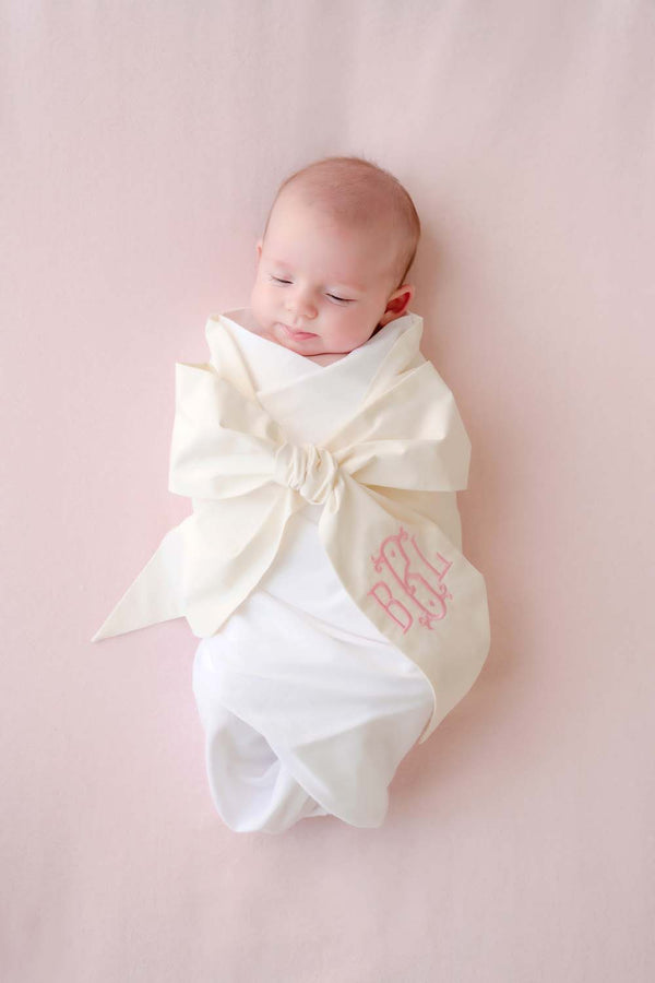 Monogram: Palm Beach Pink, Briggs Font