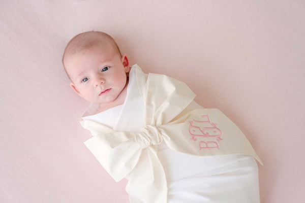 Monogram: Palm Beach Pink, Briggs Font