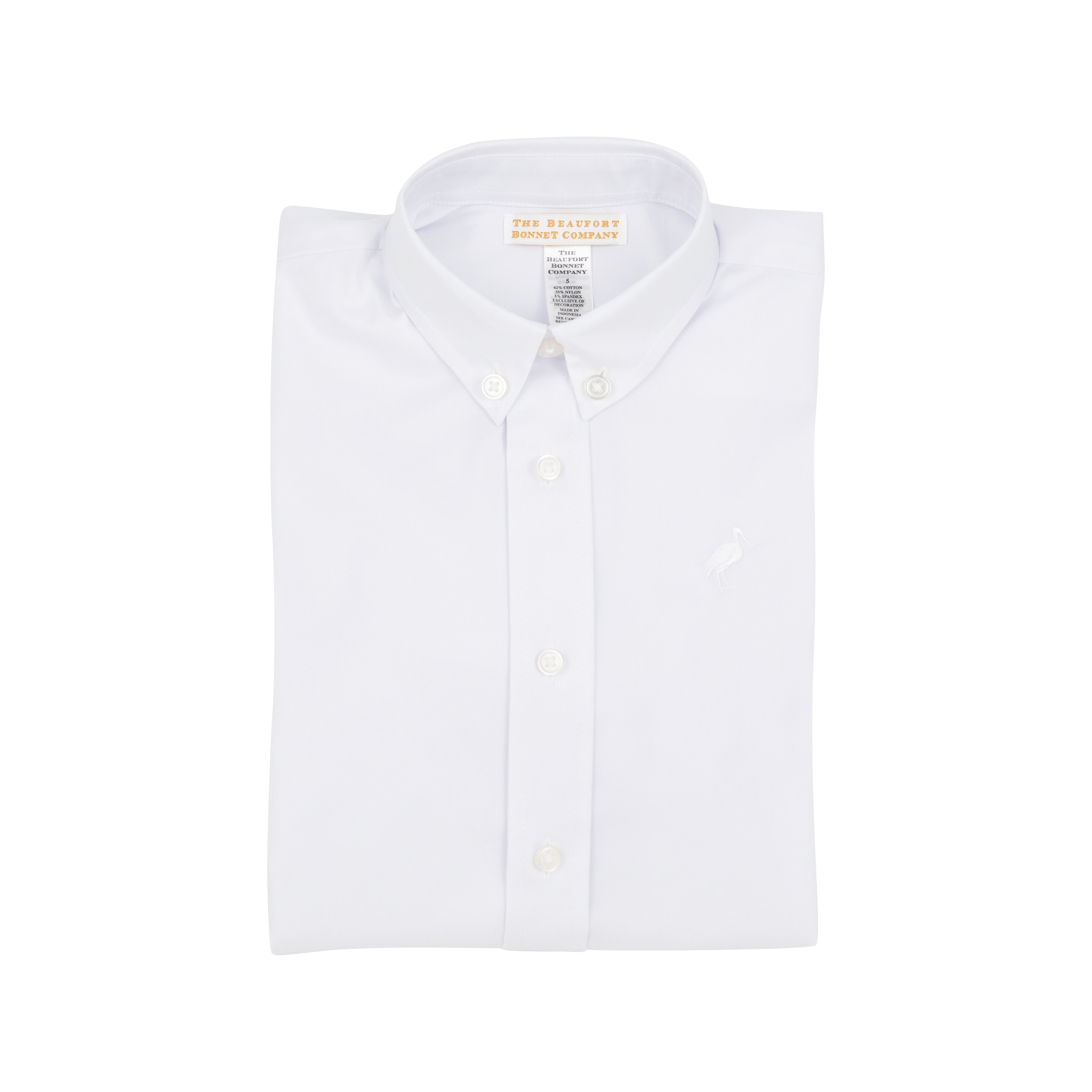 Dean's List Dress Shirt (Oxford) - Worth Avenue White with Worth