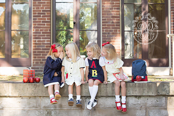 Footmates Saddle Shoes - White with Navy