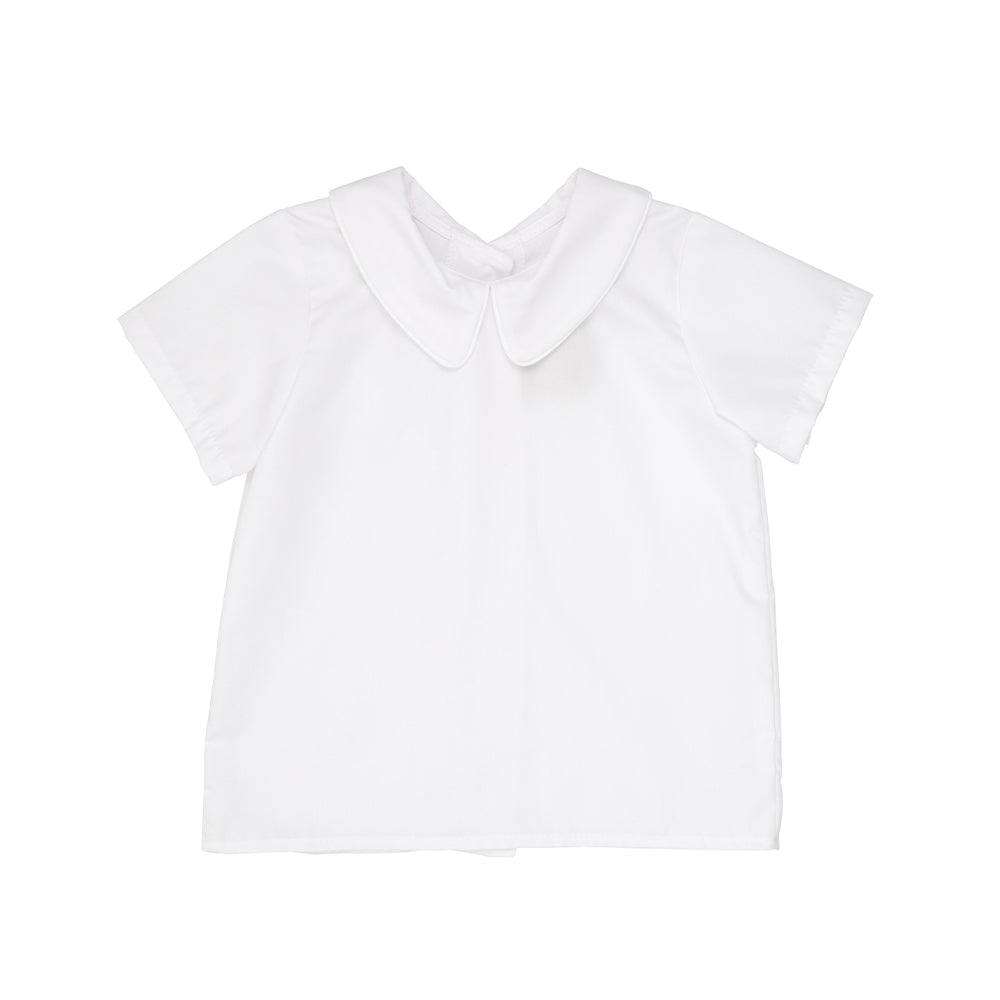 Peter Pan Collar Shirt & Onesie (Short Sleeve Woven) - Worth