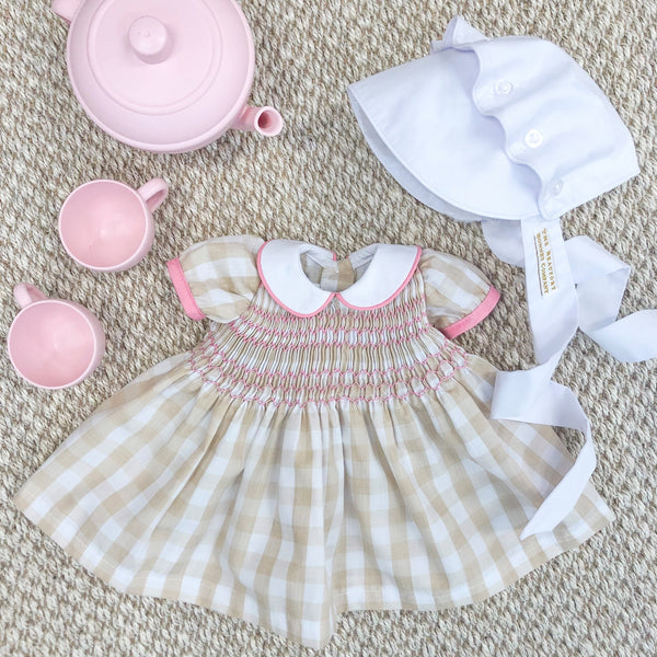 Dolly's Beaufort Bonnet - Worth Avenue White